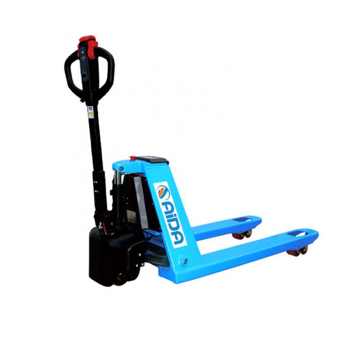 2 tonnellate di carrello elettrico a palette Jack carrello elevatore DC Motore 190mm Altezza di sollevamento 0