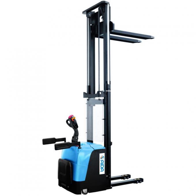 Walkie Stacker azionato Pallet Jack Truck 3000 libbre Capacità Stand su carrello elevatore elettrico idraulico 2