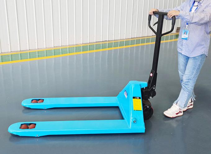 Camionetti a pallet manuali pesanti, pallet jack a mano 3000kg 2