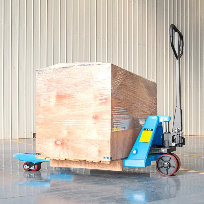 Camionetti a pallet manuali pesanti, pallet jack a mano 3000kg 3