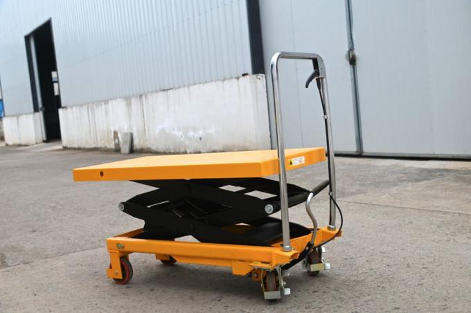 Tavolo sollevato semilettrico idraulico Tavolo sollevante carrello isolante 798mm Altezza di sollevamento 0