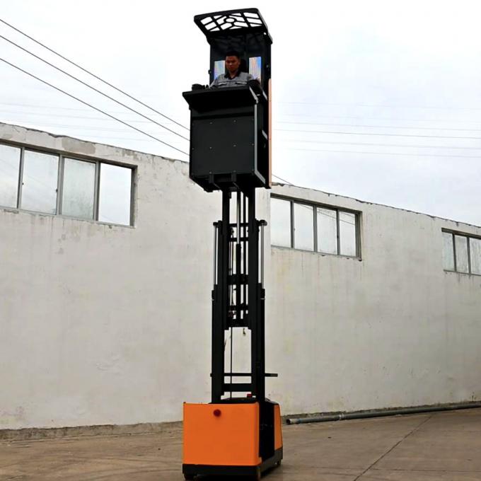 Potente magazzino di ordinazione picker camion 400kg EPS volante tipo in piedi 2