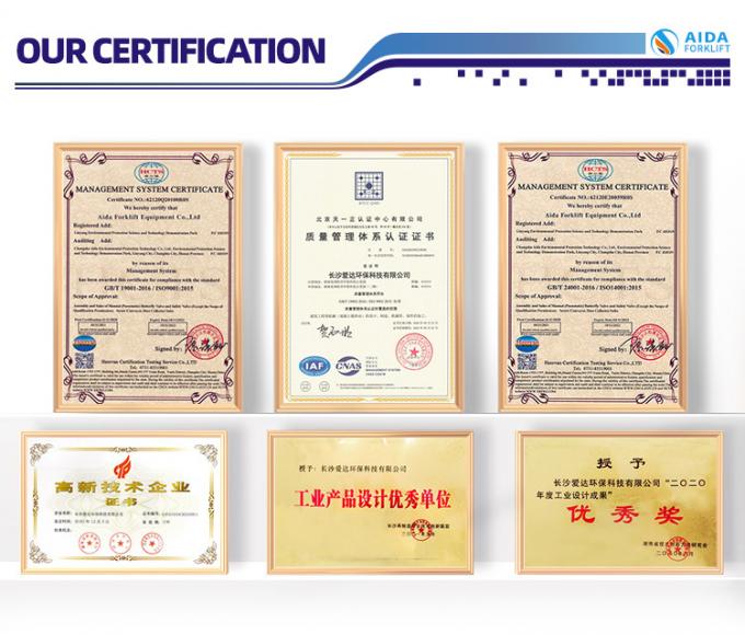 Stoccaggio OEM certificato ISO 500kg Ordine Picker carrello elevatore elettrico 7