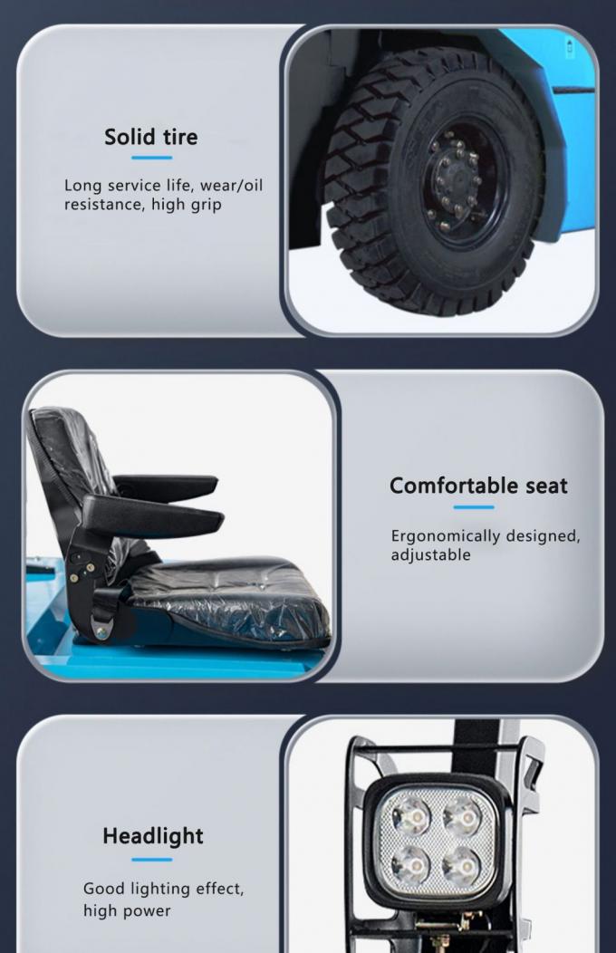 Distribuzione e logistica Camion elettrico da 3 tonnellate Camion elettrico da 3000 mm di altezza 3