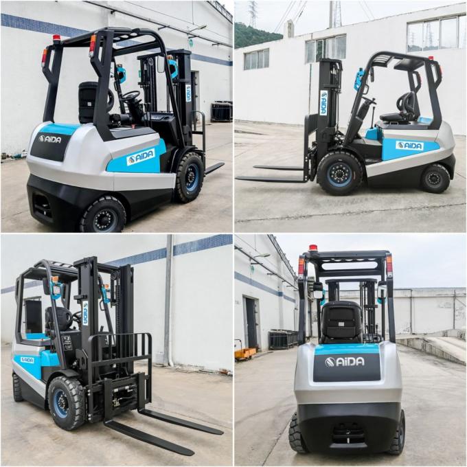 Lithium Ion Mini Elettrico a Forchetta 3000mm Altezza di sollevamento 2