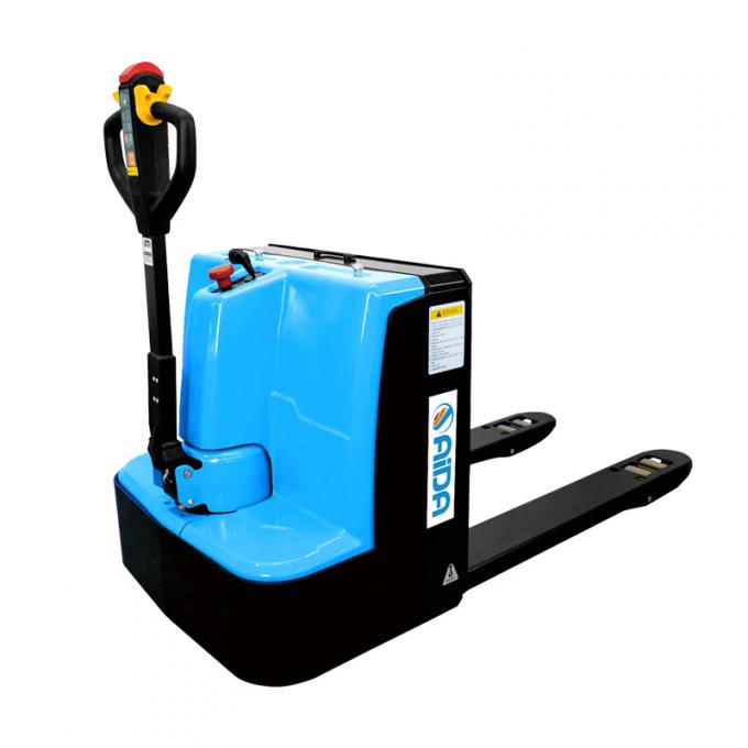 Camion elettrico a palette Jack carrello elevatore 3 tonnellate idraulico per magazzino 0