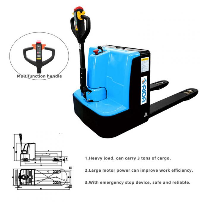 Scalatore di pallet industriale motorizzato 0