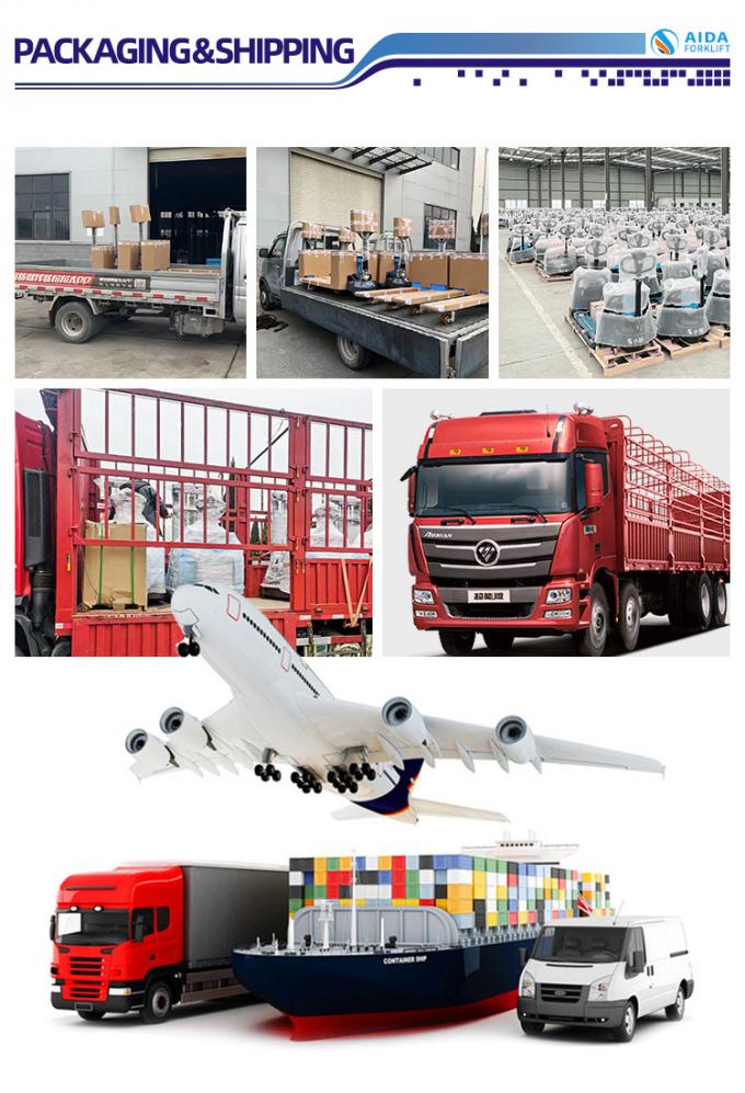 Isolamento Antidistattico Acciaio Self-Propelled manico Kit Trasformare il vostro hand Pallet Truck con energia elettrica 12